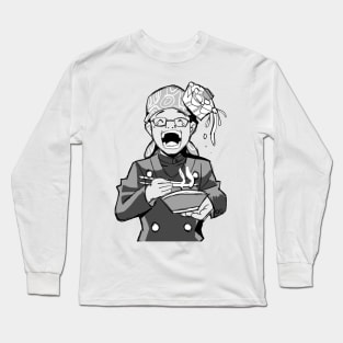 Cartoon Selfie Long Sleeve T-Shirt